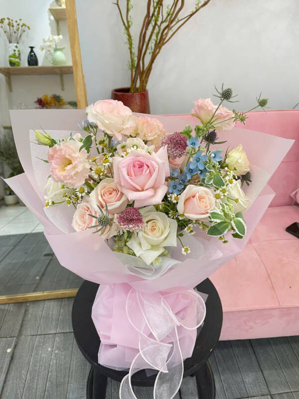 Nhẹ nhàng như cách bạn bước vào tim ai đó – Bó hoa xinh chưa từng thấy!